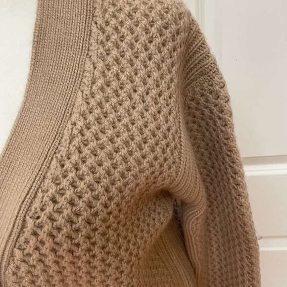 Honeycomb Knit Elena Cashmere Cardigan from NakedCashmere - Picture 7 of 13